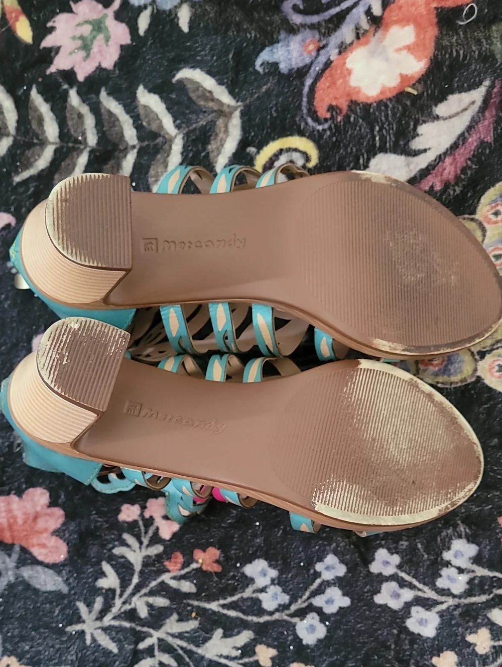 Metcandy Blooming Vine Leather Boots